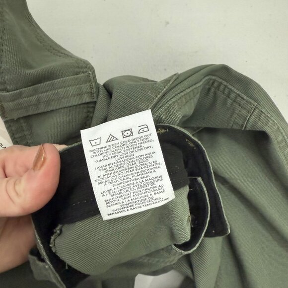 Wrangler All Terrain Gear Green Sierra Slim Mid Rise Pants Womens sz 12 Tall NEW - Picture 4 of 9